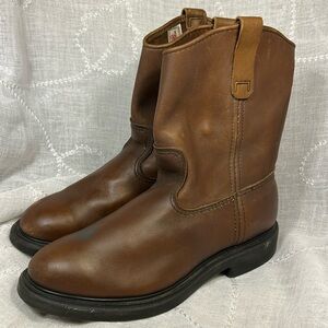 Red Wing ankle leather super sole boots
